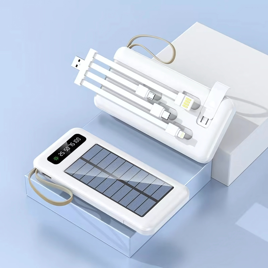 POWERBANK CARGA SOLAR 10000 – Energía portátil donde la necesites