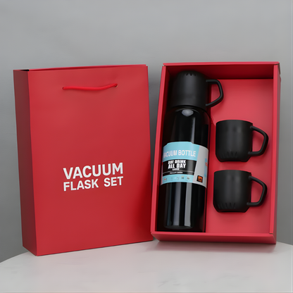 SET TERMO Y TAZAS 1.9 LITROS – Conservación superior, practicidad diaria y bebidas a temperatura perfecta en cualquier momento