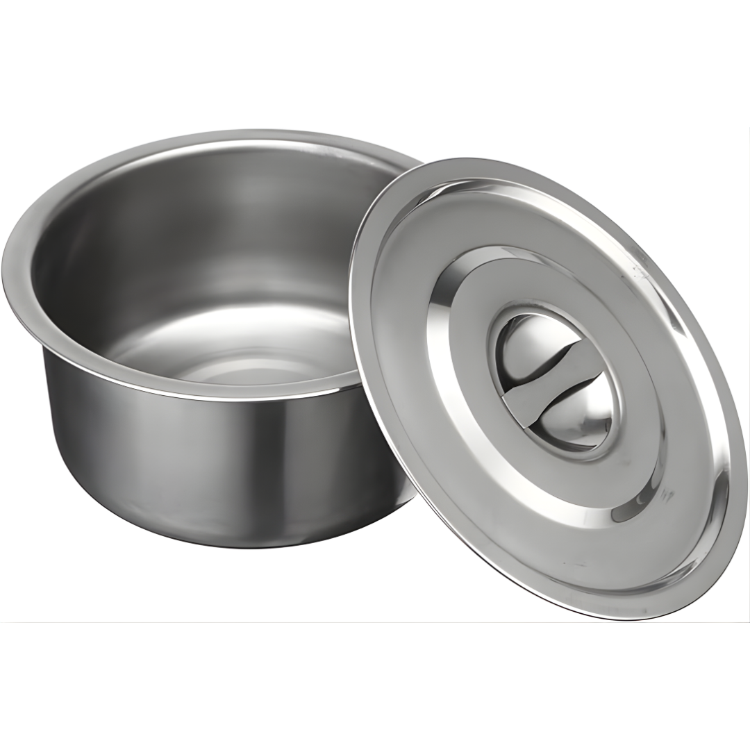 SET DE OLLAS DE ACERO (3 PIEZAS) – Cocina con elegancia, durabilidad y precisión