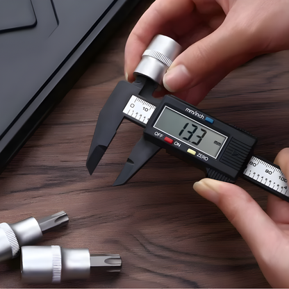 CALIPER DIGITAL ELECTRÓNICO – Medición precisa, lectura instantánea y control profesional en cada detalle