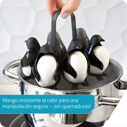 COCEDOR DE HUEVOS PINGÜINOS – Cocina práctica, diseño adorable y huevos perfectamente cocidos sin esfuerzo