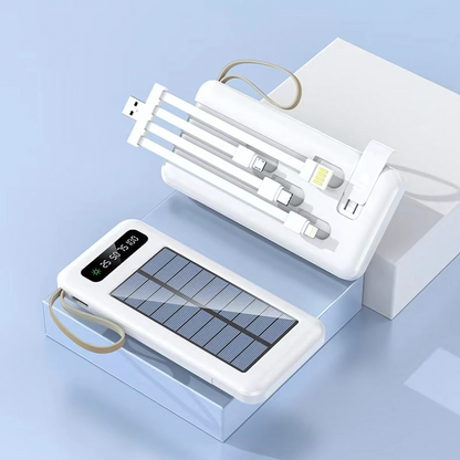 POWER BANK CARGA SOLAR 10000 – Energía portátil donde la necesites