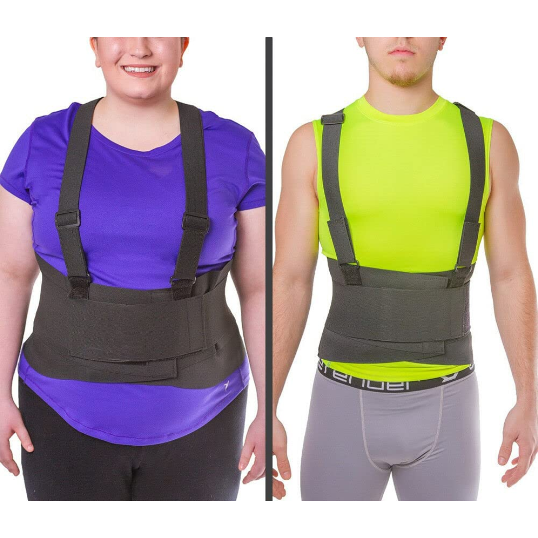 TITAN BELT SOPORTE DE TRABAJOS & GYM XL NEGRO UNISEX – Protección, fuerza y estabilidad para tu zona lumbar