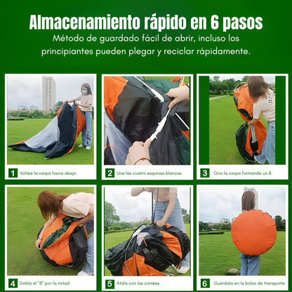 TIENDA DE CAMPAMENTO – Tu refugio portátil para la aventura