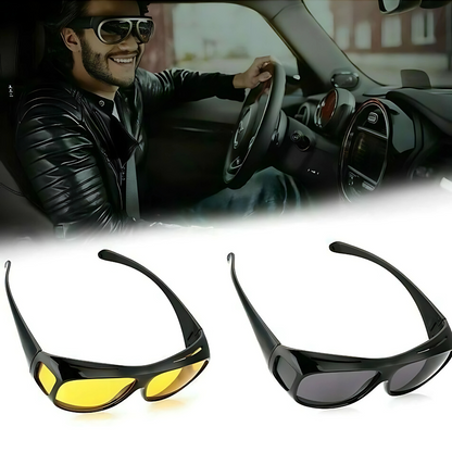 GAFAS HD VISION 2X1 – Visión clara y protección total en todo momento