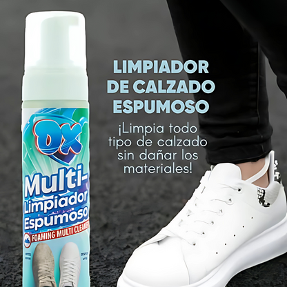 ESPUMA PARA ZAPATOS – Limpieza rápida sin agua ni esfuerzo