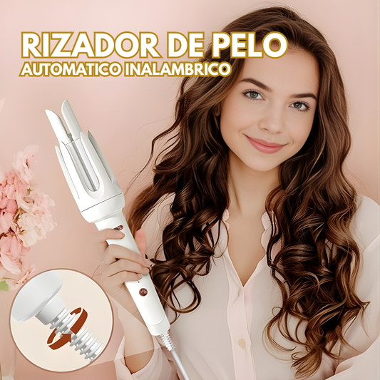RIZADOR DE PELO AUTOMÁTICO INALÁMBRICO – Rizos perfectos sin esfuerzo, libertad total y estilo profesional en minutos