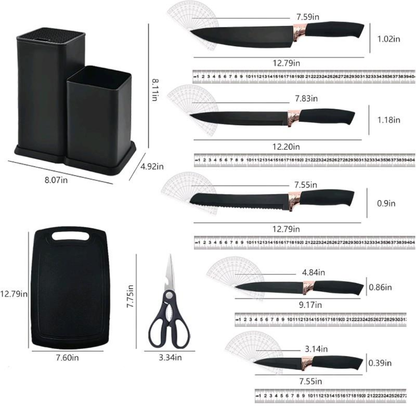 SET DE UTENSILIOS DE COCINA 19 PIEZAS – Todo lo que necesitas para cocinar como un chef