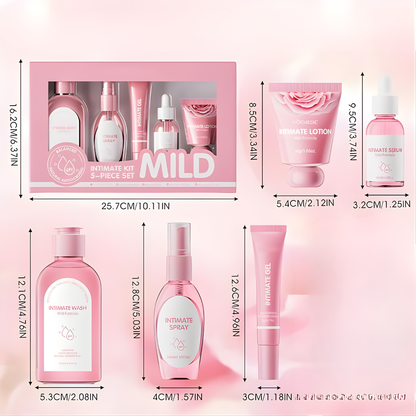 KIT INTIMO ROSA – Frescura delicada, higiene suave y cuidado íntimo diario