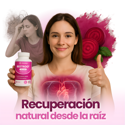 BEETROOT ROSABELLA X 60 CAPS – Circulación activa, energía natural y bienestar cardiovascular desde adentro