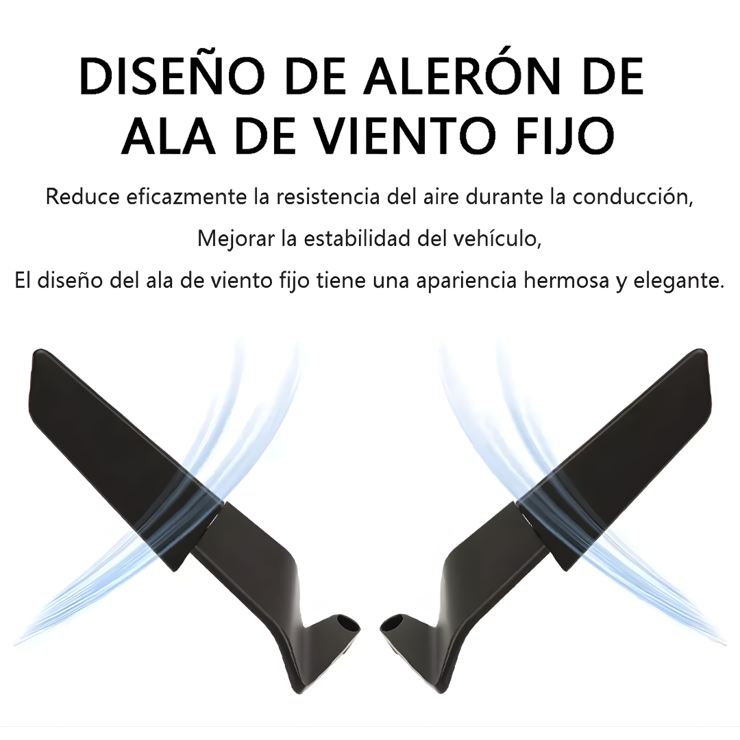 RETROVISOR TIPO ALERÓN – Estilo deportivo, visión amplia y conducción más segura