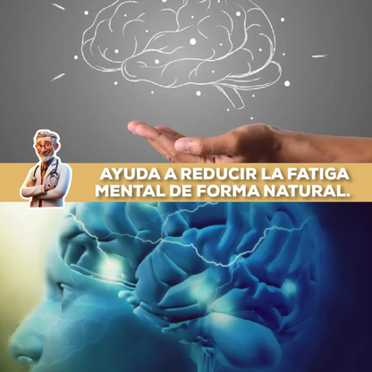 LION’S MANE+ X 120 CAPS – Mente clara, memoria activa y bienestar mental desde adentro