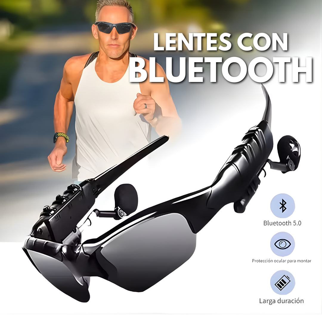 LENTES CON BLUETOOTH – Audio manos libres, tecnología integrada y comodidad en movimiento