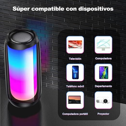 BOCINA CON LUCES LED – Potencia, estilo y ambiente en un solo dispositivo