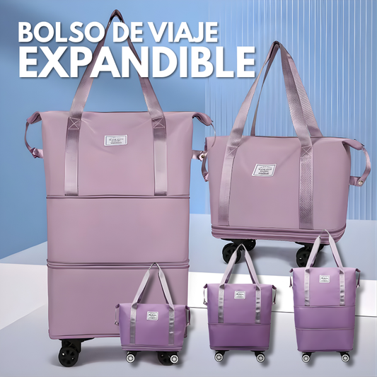 BOLSO DE VIAJE EXPANDIBLE – Más espacio, organización inteligente y movilidad sin esfuerzo