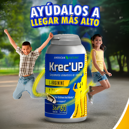 KREC UP – Energía, fuerza y rendimiento en cada cápsula
