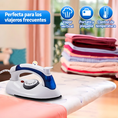 PLANCHA DE ROPA SMART PORTÁTIL – Planchado rápido, vapor eficiente y ropa impecable en cualquier lugar