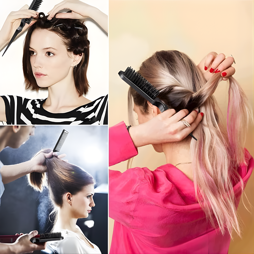 SET DE PELUQUERÍA ROSA PARA PEINADOS – Estilo diario, control total y resultados prolijos sin esfuerzo
