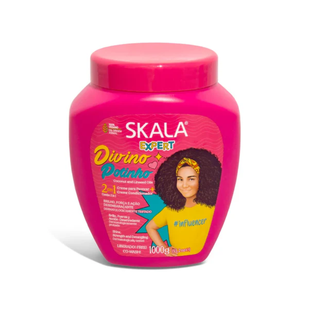 TARRO DE CREMA DE TRATAMIENTO SKALA – Hidratación, brillo y suavidad irresistible para tu cabello