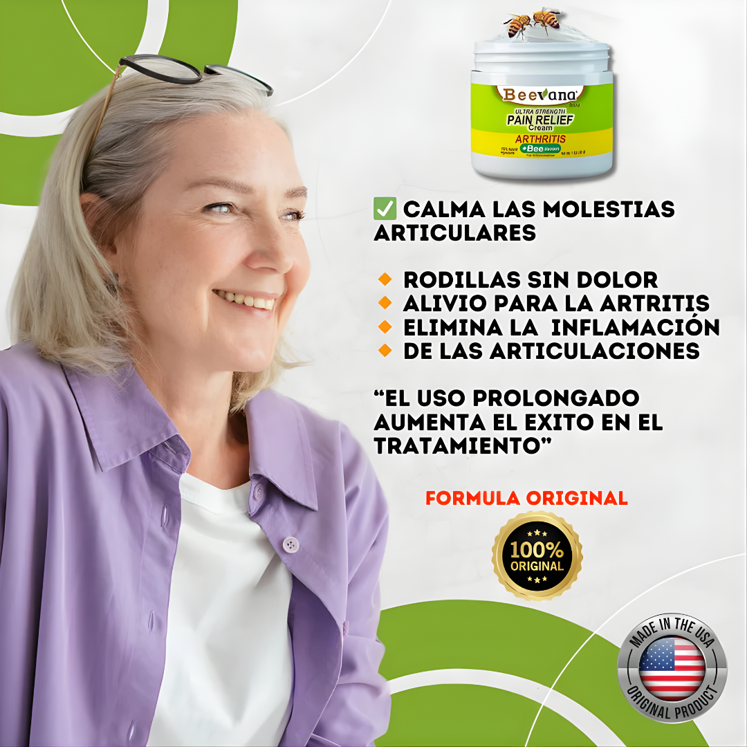 BEEVANA – Alivio reconfortante, sensación térmica y apoyo para el bienestar articular