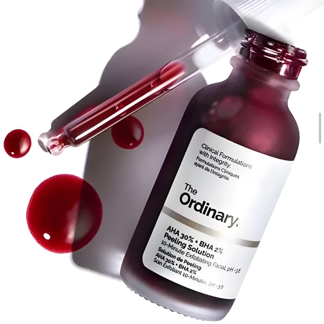 ORDINARY SOLUCIÓN EXFOLIANTE DE AHA 30% + BHA 2% – Renovación profunda y piel visiblemente más joven
