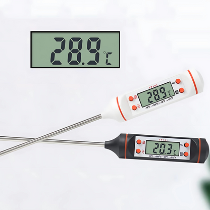 TERMÓMETRO DIGITAL DE COCINA – Cocina precisa, sin adivinar la temperatura