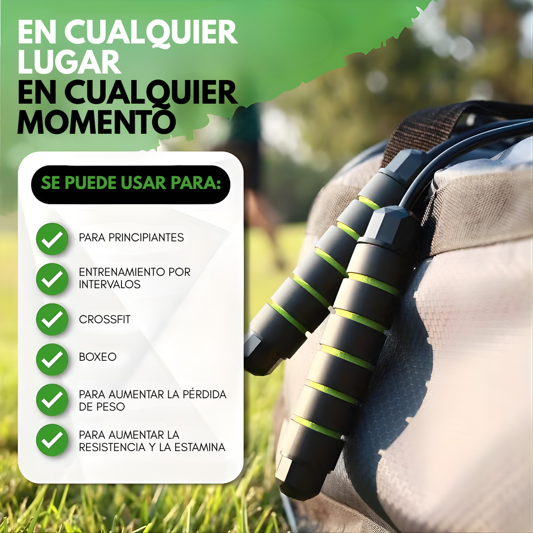 JUMP ROPE – Cardio intenso, entrenamiento eficiente y quema de energía en minutos