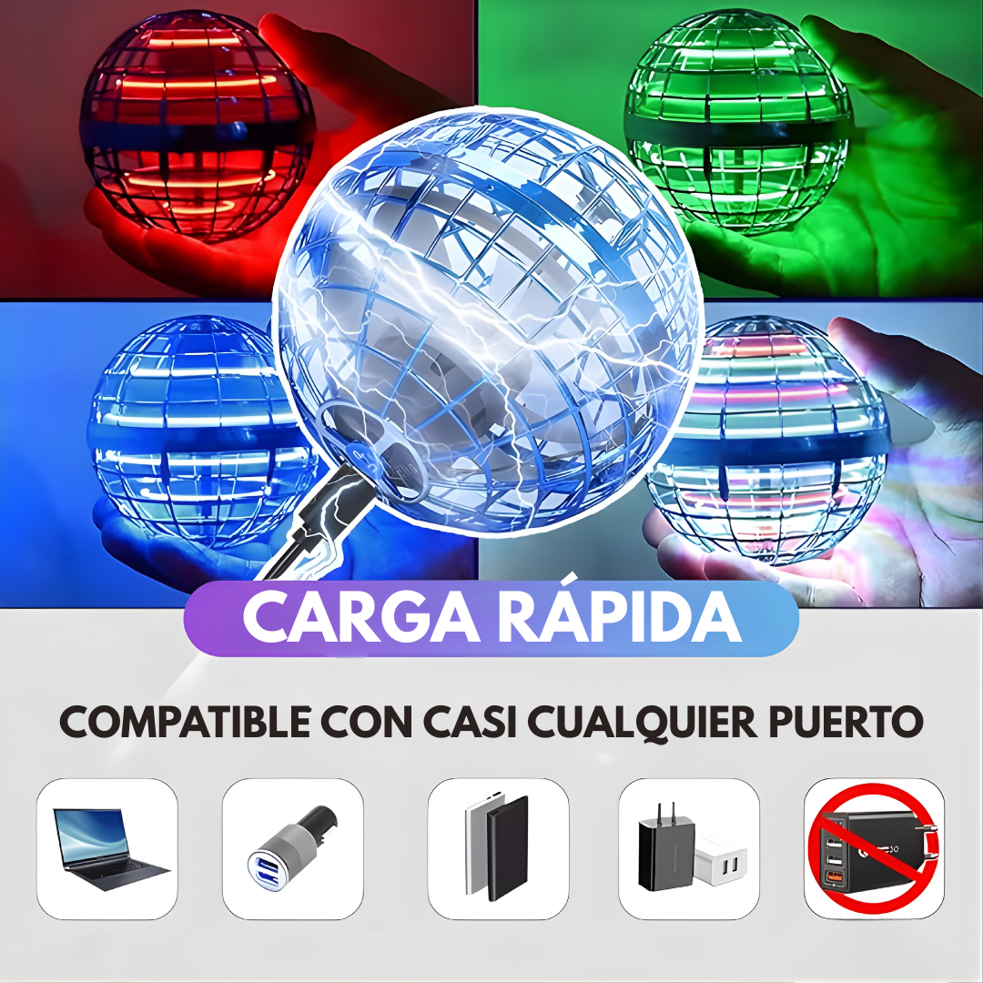 PELOTA VOLADORA – Diversión mágica, movimientos increíbles y un juego que sorprende a niños y adultos