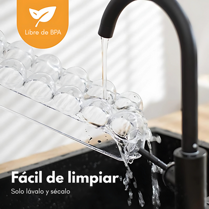 CONTENEDOR DE HUEVOS 14 ESPACIOS – Orden y frescura en tu refrigerador