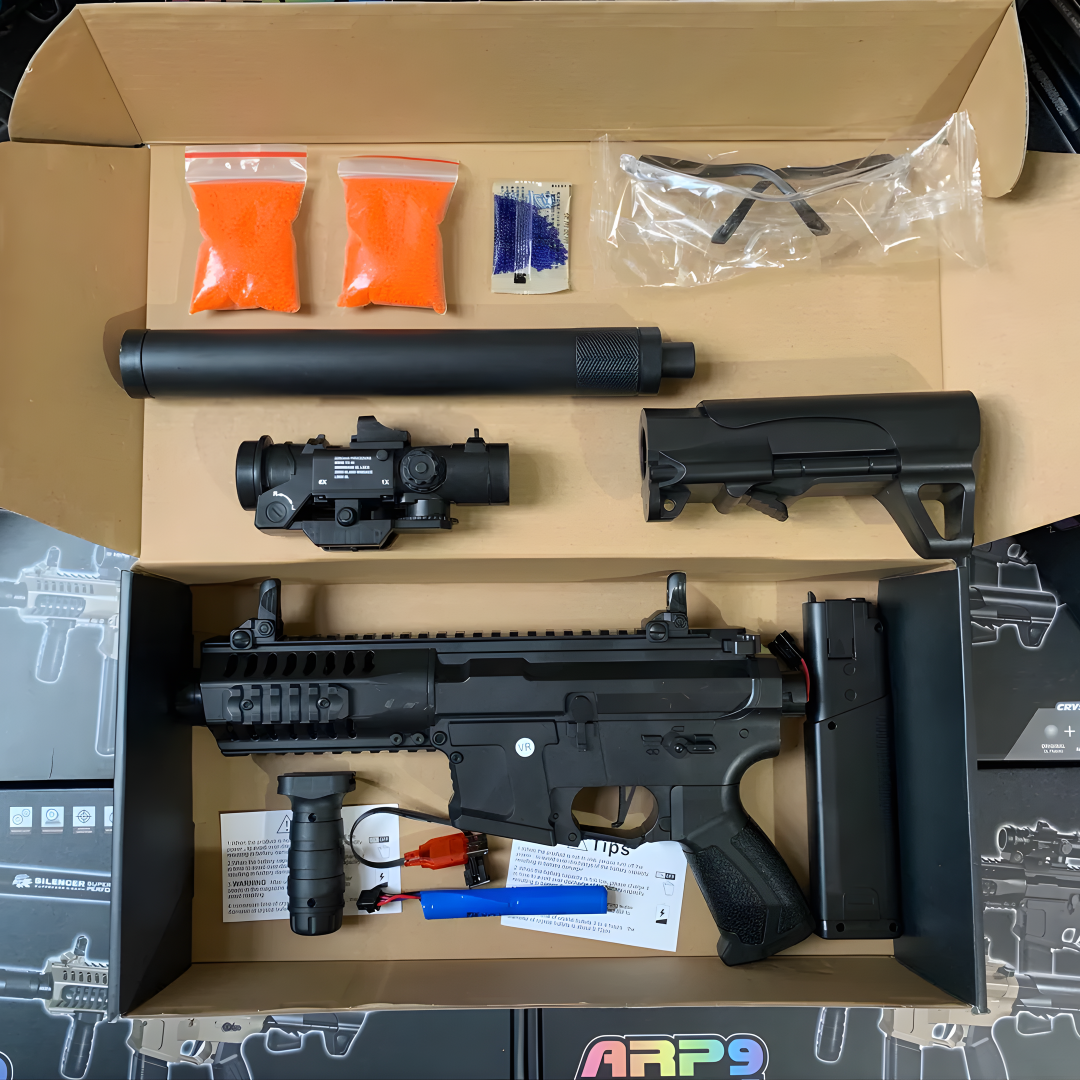 RIFLE ARP9 GUN – Potencia, precisión y diversión extrema en cada disparo