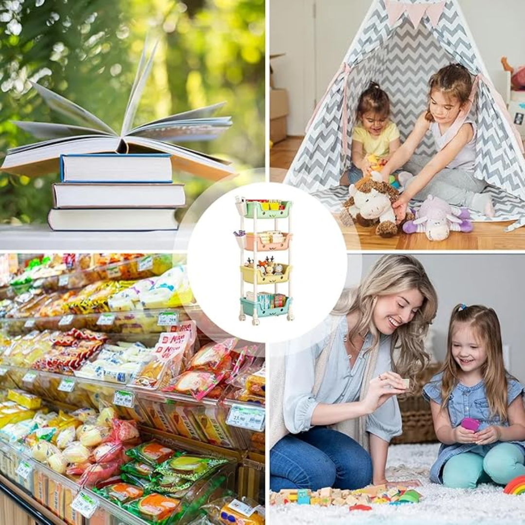 ORGANIZADOR INFANTIL CON RUEDAS – Diversión y orden que se mueven contigo