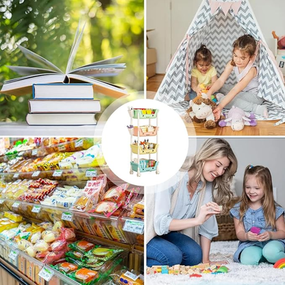 ORGANIZADOR INFANTIL CON RUEDAS – Diversión y orden que se mueven contigo