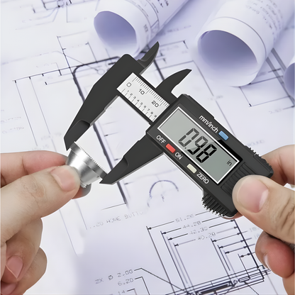CALIPER DIGITAL ELECTRÓNICO – Medición precisa, lectura instantánea y control profesional en cada detalle