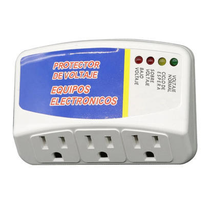 PROTECTOR DE VOLTAJE 3 ENTRADAS – Seguridad y estabilidad para tus equipos eléctricos