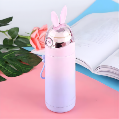 TERMO OREJITAS DE CONEJO KAWAII – Dulzura adorable, aislamiento térmico y bebidas perfectas todo el día