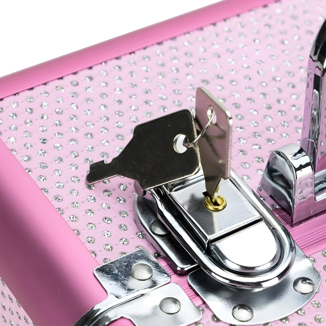 MALETÍN ORGANIZADOR DE MAQUILLAJE – Orden perfecto, protección segura y estilo profesional en cada detalle