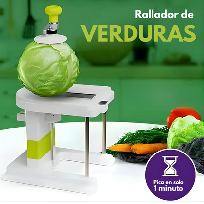 RALLADOR DE VERDURAS – Corta, rebana y prepara con precisión profesional