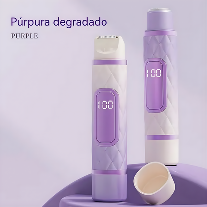 DEPILADORA FACIAL ELÉCTRICA 2 EN 1 – Suavidad inmediata y precisión sin irritación