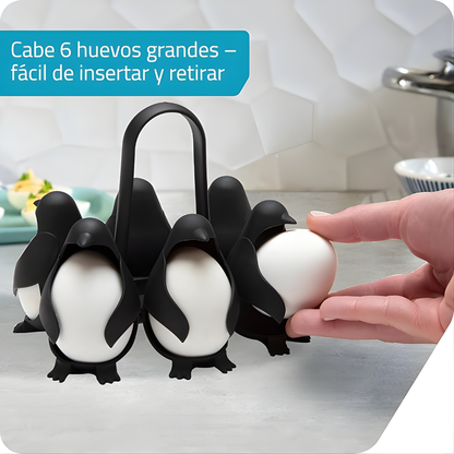 COCEDOR DE HUEVOS PINGÜINOS – Cocina práctica, diseño adorable y huevos perfectamente cocidos sin esfuerzo