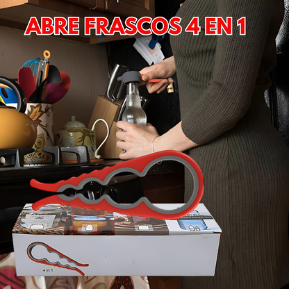 ABRE FRASCOS 4 EN 1 (PACK X2) – Abre todo sin esfuerzo y sin lastimarte