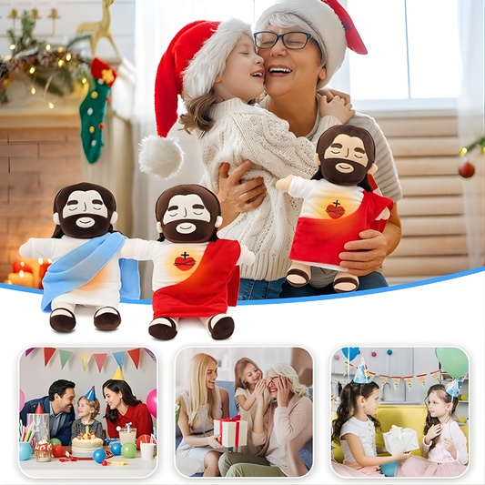 PELUCHE DE JESÚS – Suavidad divina, compañía reconfortante y un símbolo de fe que abraza el corazón