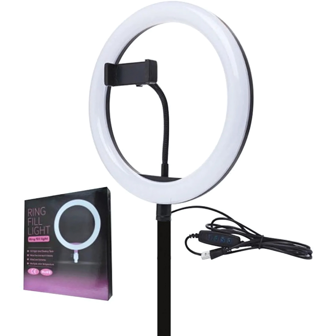 ARO DE LUZ LED CON TRIPODE – Ilumina tus videos y fotos como un profesional
