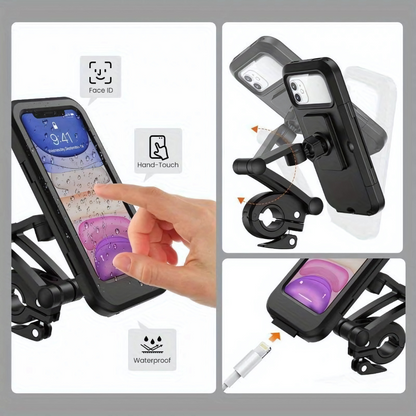 SOPORTE DE TELÉFONO PARA MOTO – Navega seguro y con el móvil siempre a la vista