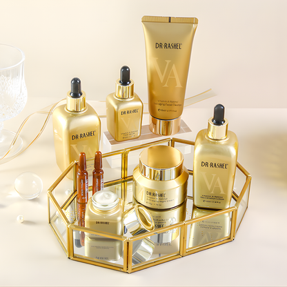 KIT COMPLETO DR-RASHELL RETINOL AGE – Rejuvenece, reafirma y renueva tu piel con acción avanzada antiedad