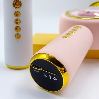 MICRÓFONO KARAOKE BLUETOOTH CONEJO X6 – Diversión musical, sonido claro y momentos inolvidables