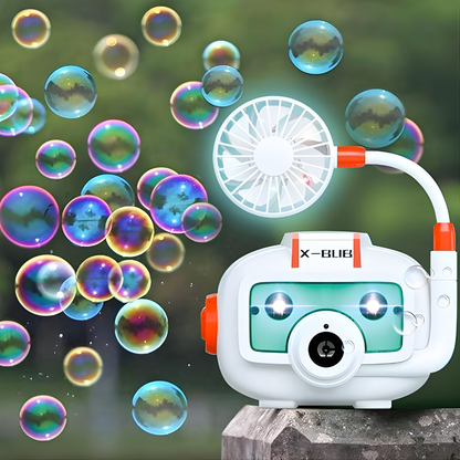 BUBBLE CAMERA – Diversión infinita, burbujas mágicas y un juguete que encanta a niños de todas las edades