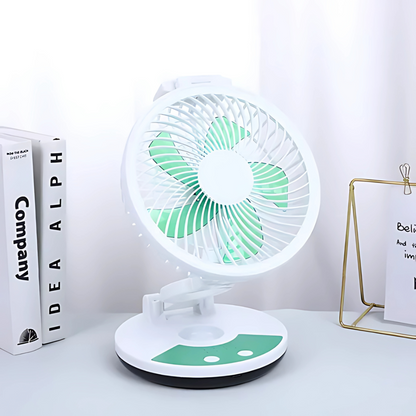 VENTILADOR FOLDEABLE – Frescura portátil en cualquier lugar