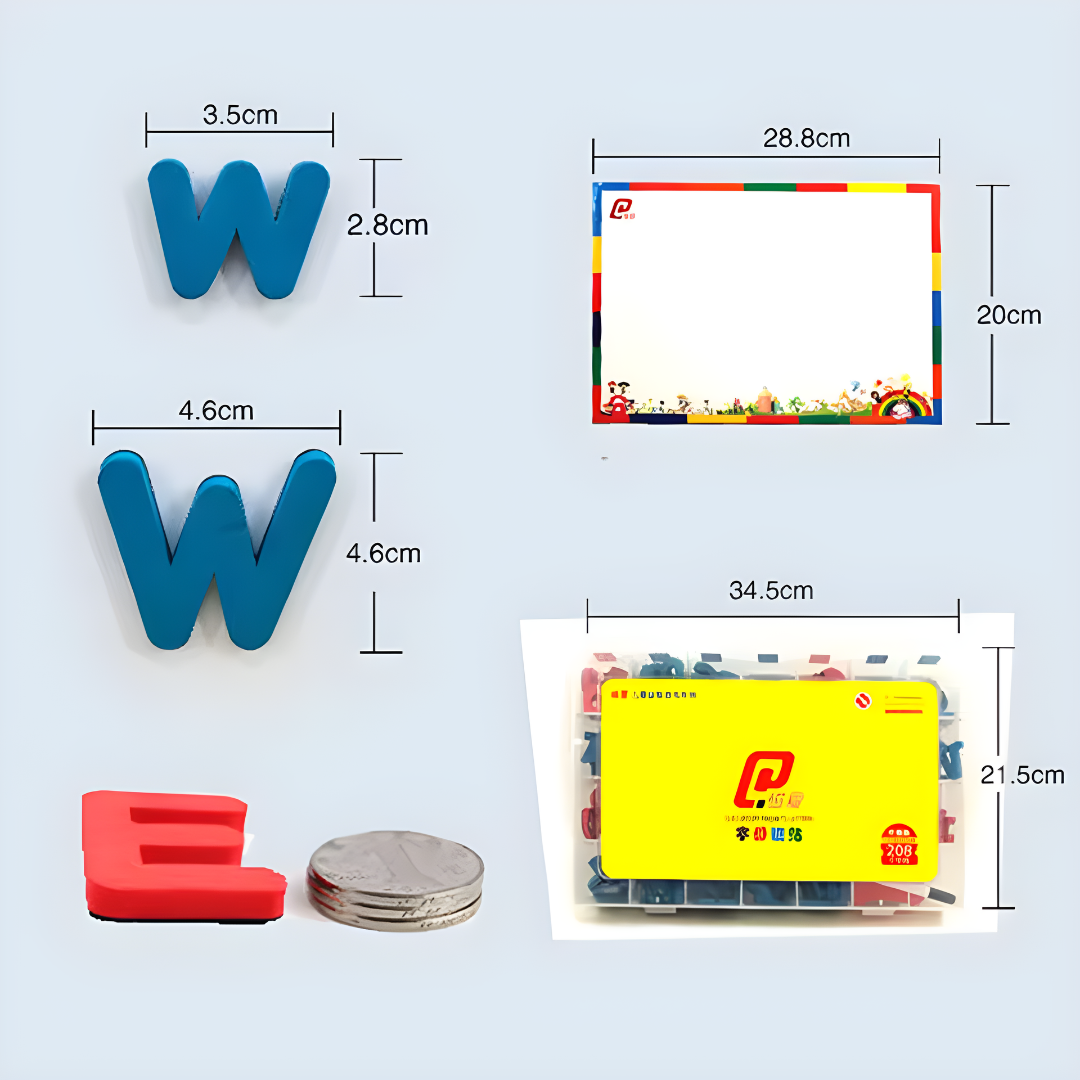 SET EDUCATIVO MAGNÉTICO – Aprende, crea y construye jugando