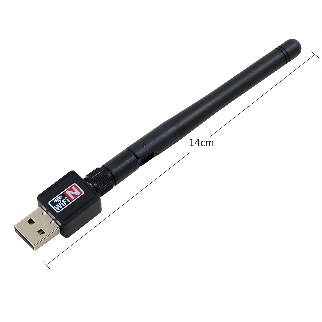 ANTENA WIFI USB – Conexión estable, mayor alcance y velocidad mejorada en cualquier dispositivo