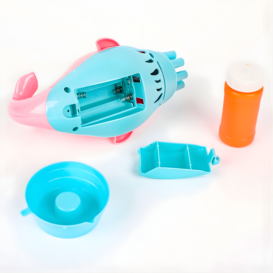 DOLPHIN BUBBLE – Diversión instantánea, burbujas mágicas y un diseño que encanta a niños y adultos
